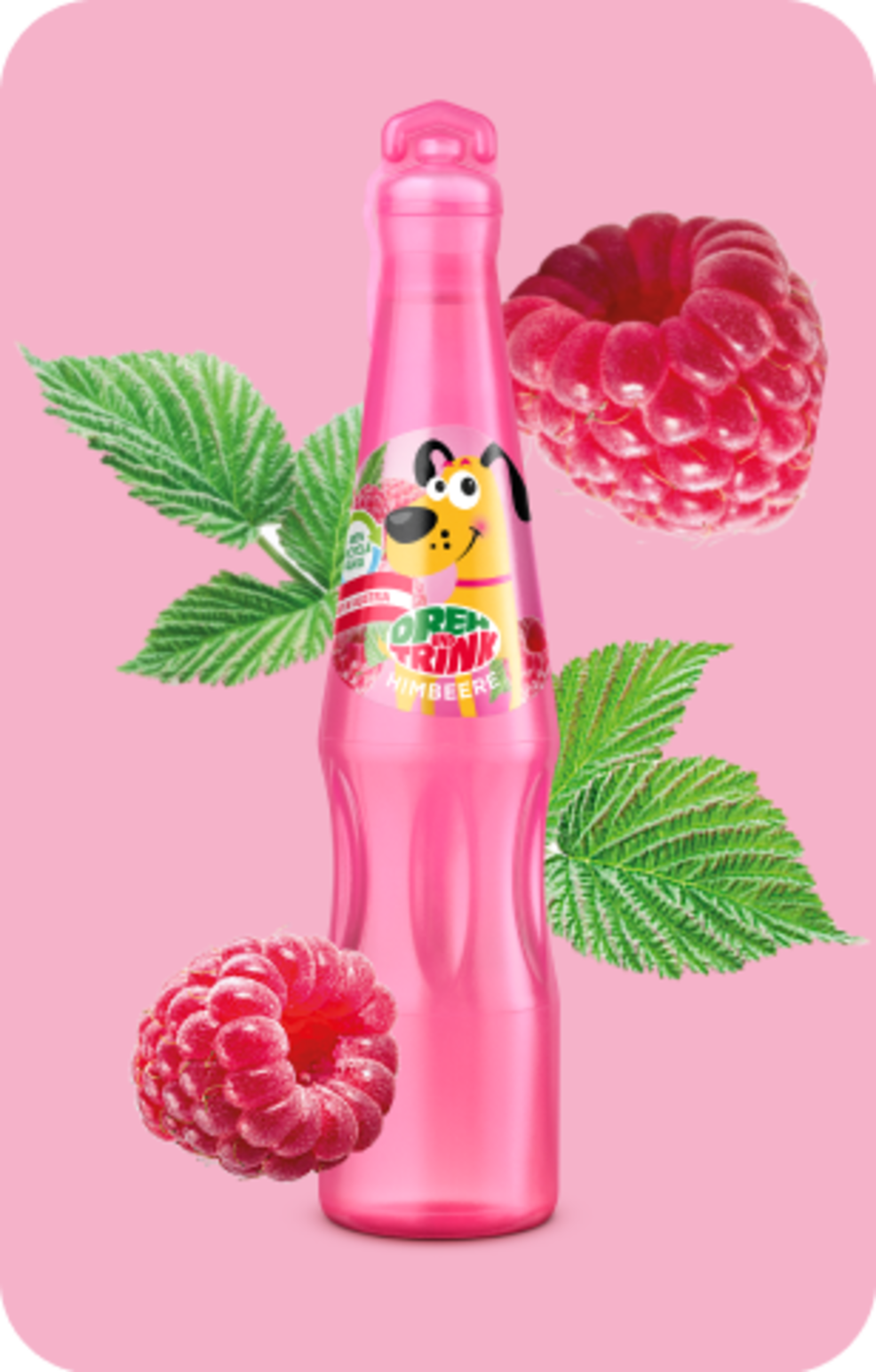 Dreh und Trink Himbeere