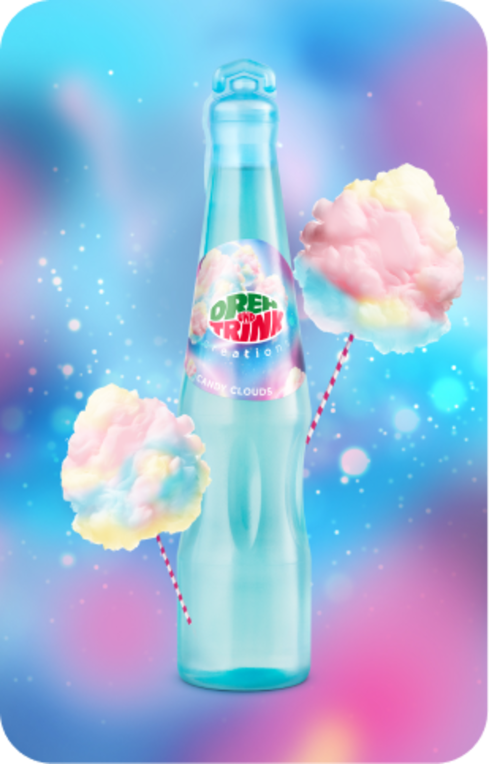 Dreh und Trink Candy Clouds