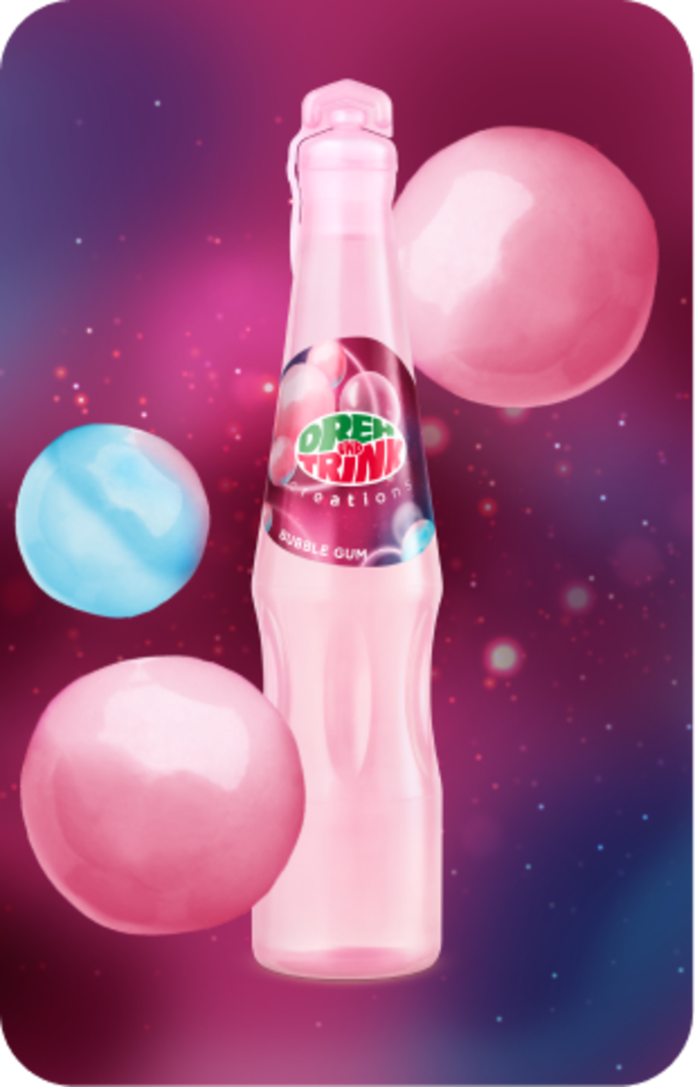 Dreh und Trink Bubble Gum