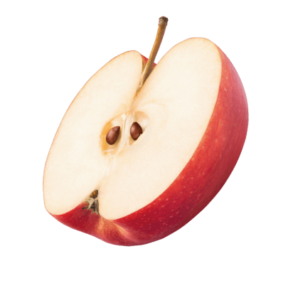 Frucht Apfel Ananas