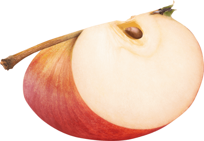 Frucht Apfel Ananas