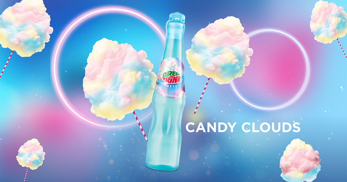 Candy Clouds Dreh und Trink