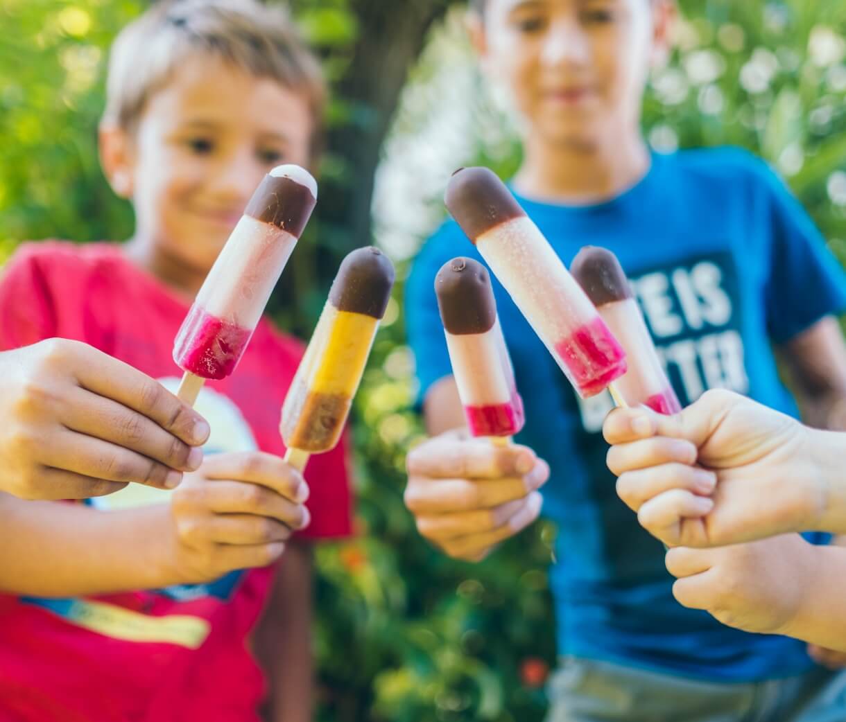 Dreh und Trink Eis