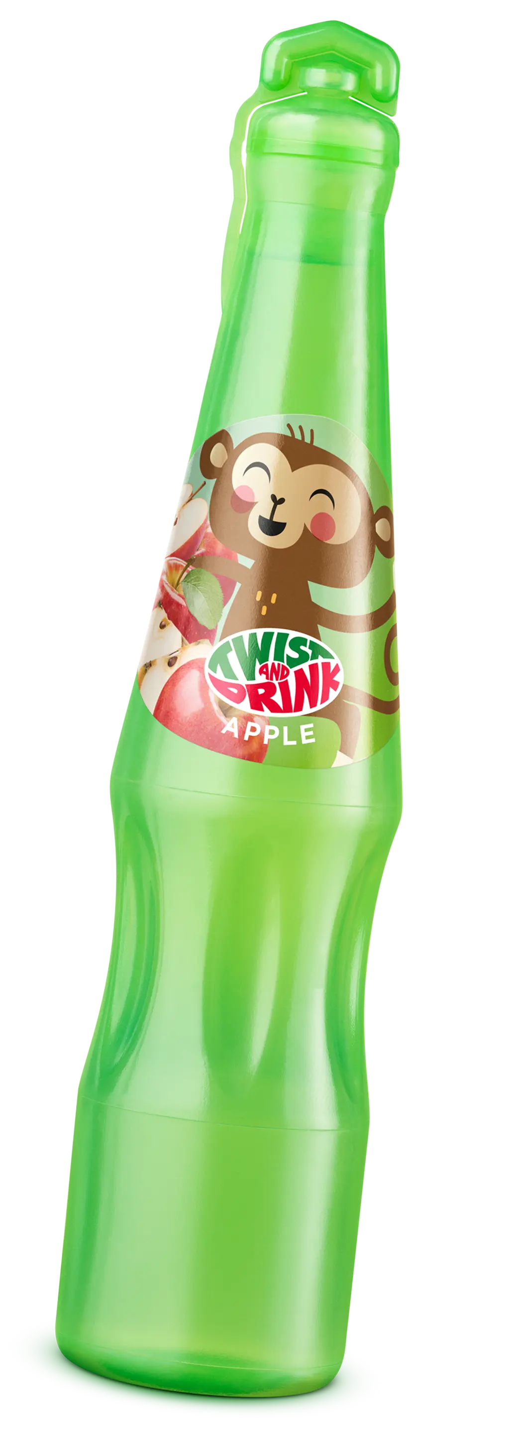 Twist and drink apple