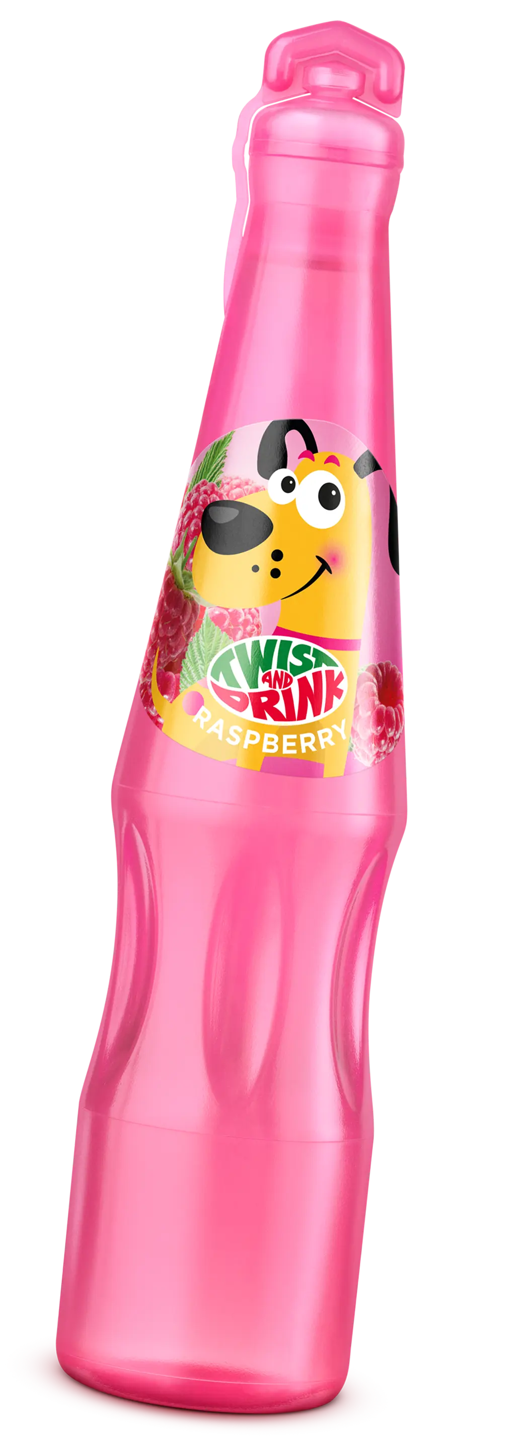 Twist and drink raspberry